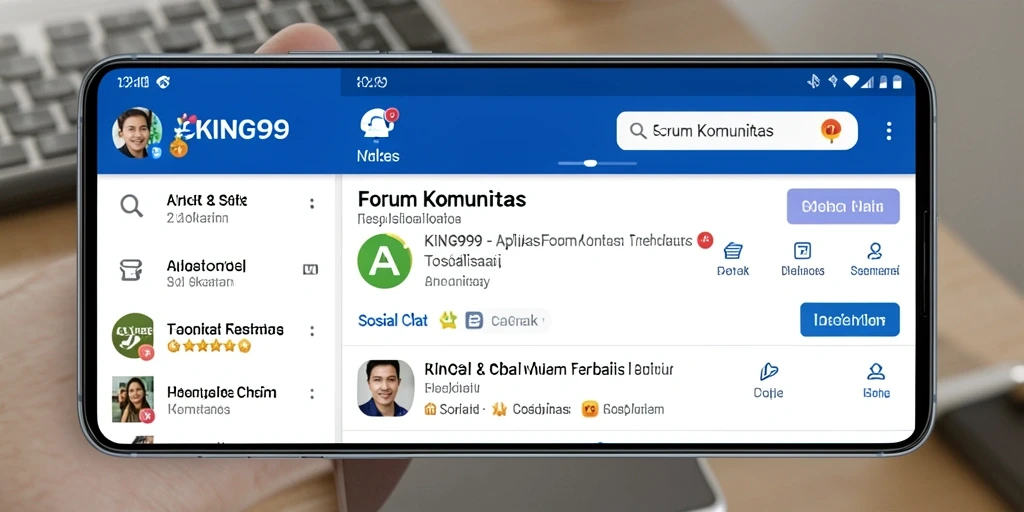 Tampilan antarmuka pengguna KING999 yang menarik dan fungsional.