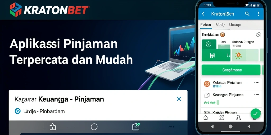 Tampilan antarmuka aplikasi KRATONBET yang sederhana dan intuitif.