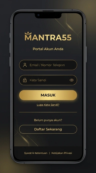Panduan Masuk Akun mantra55 untuk Pengguna Android